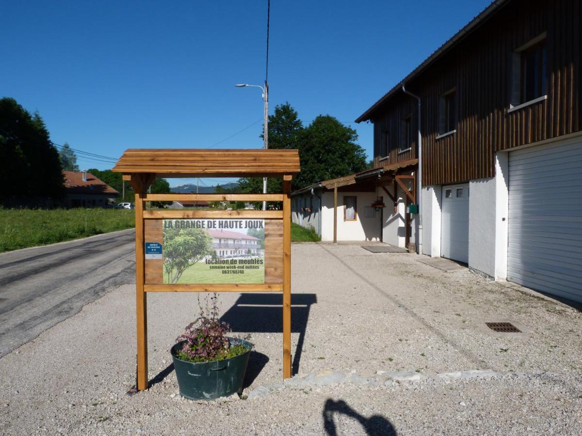 La Grange De Haute-Joux Les Fourgs Exterior foto